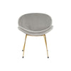 Kullattu Vaaleanharmaa Tuoli DKD Home Decor