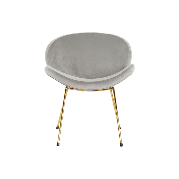 Kullattu Vaaleanharmaa Tuoli DKD Home Decor