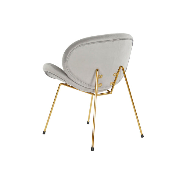 Kullattu Vaaleanharmaa Tuoli DKD Home Decor