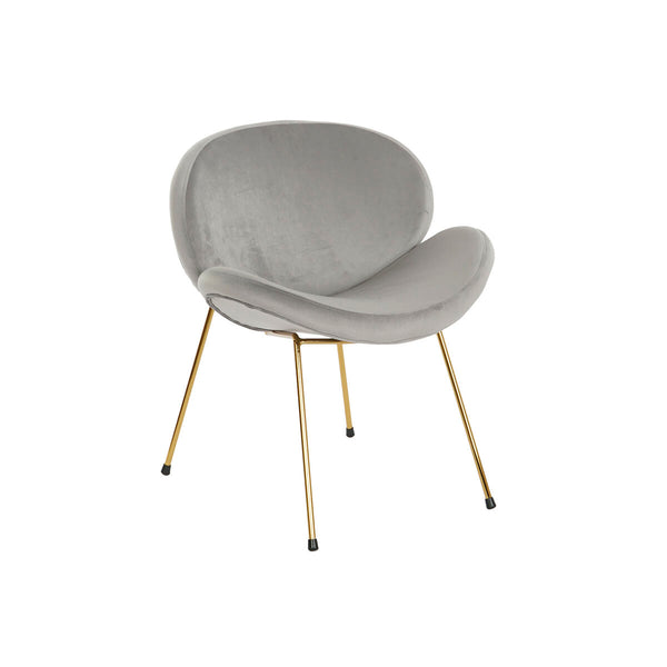 Kullattu Vaaleanharmaa Tuoli DKD Home Decor