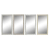 Seinäpeili DKD Home Decor 36x66 cm, 4 osaa