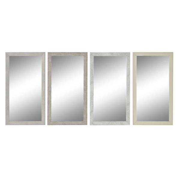 Seinäpeili DKD Home Decor 36x66 cm, 4 osaa