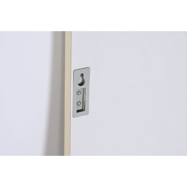 DKD Home Decor Seinäpeili Valkoinen Beige Harmaa 56x76 cm