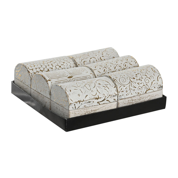 Korurasia Valkoinen Kullattu Alumiini ja Mangopuu