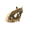 DKD Home Decor Kupari Kullattu Possu Koristehahmo