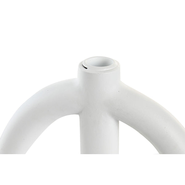 Valkoinen Kynttelikkö DKD Home Decor Scandi