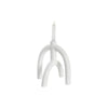 Valkoinen Kynttelikkö DKD Home Decor Scandi
