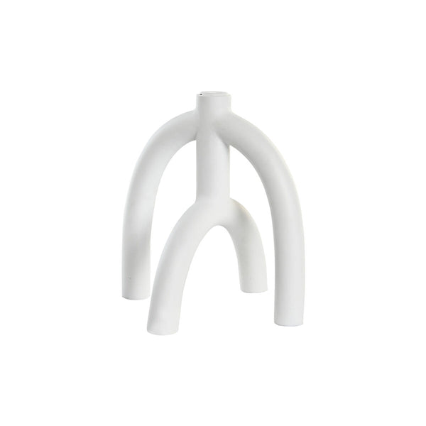 Valkoinen Kynttelikkö DKD Home Decor Scandi