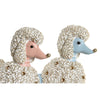 Koristehahmo DKD Home Decor Scandi Sininen ja Pinkki