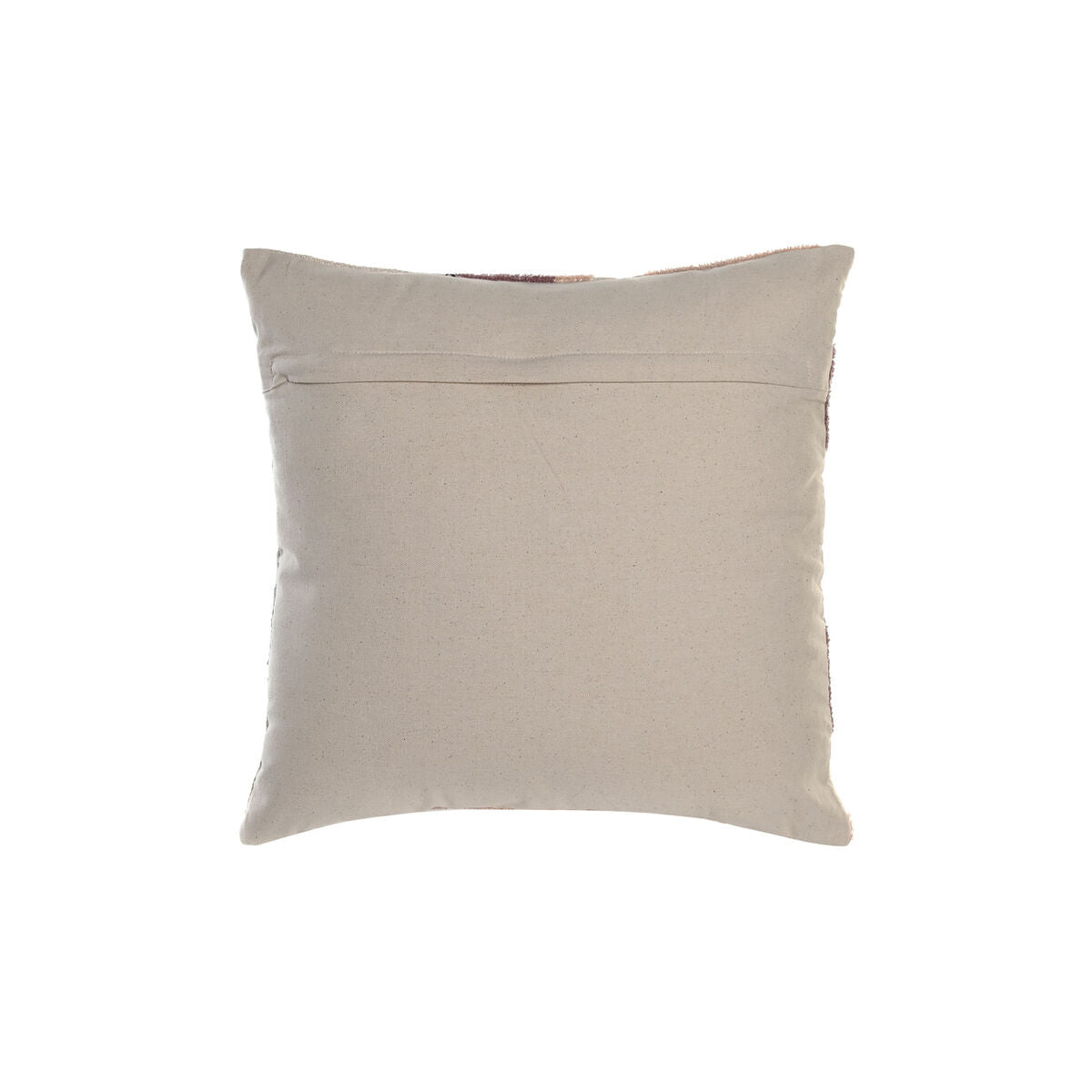 DKD Home Decor koristetyyny 45x45 cm, valkoinen ja pinkki, 2 kpl
