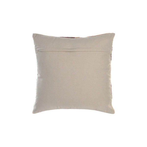 DKD Home Decor koristetyyny 45x45 cm, valkoinen ja pinkki, 2 kpl