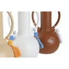 DKD Home Decor Maljakko Valkoinen Beige Terrakotta
