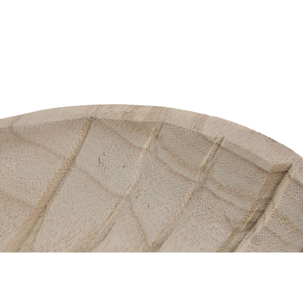 DKD Home Decor Pöytäkoriste Puinen Lehti