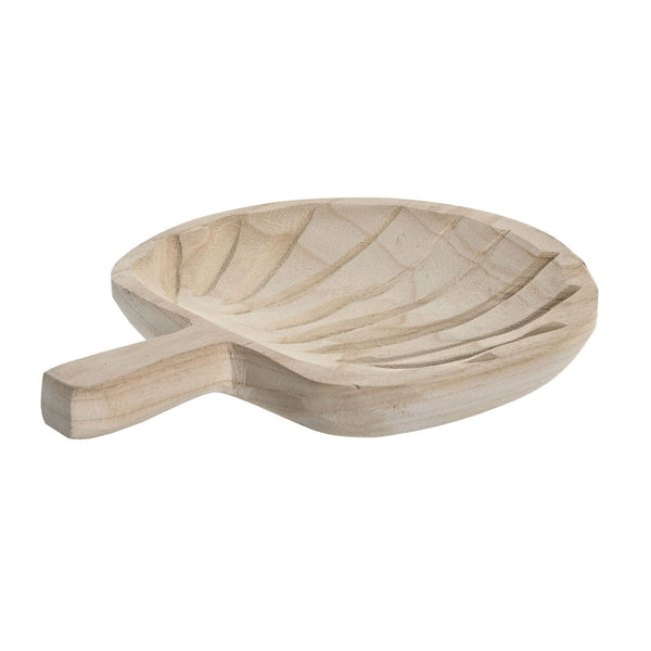 DKD Home Decor Pöytäkoriste Puinen Lehti