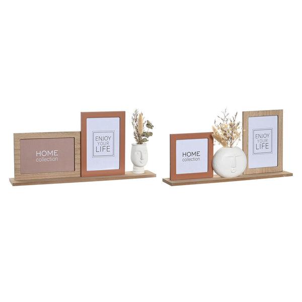 DKD Home Decor Kuvakehys 30x5x19 cm, 2 osaa