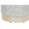 Vaaleanharmaa Jalkatuki DKD Home Decor Scandi