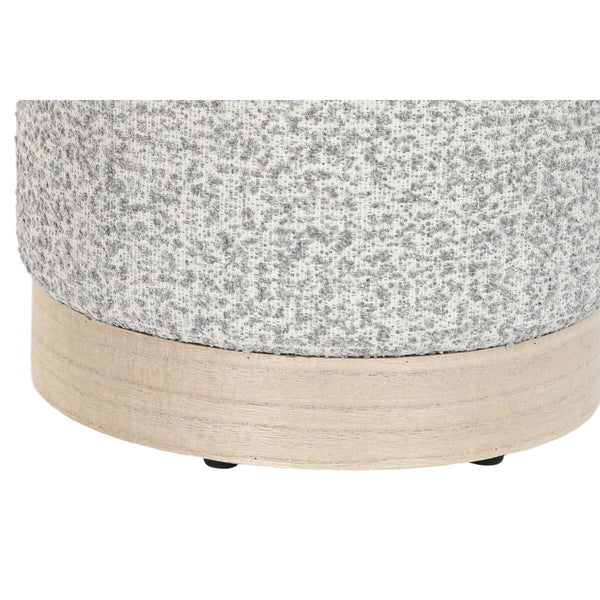 Vaaleanharmaa Jalkatuki DKD Home Decor Scandi