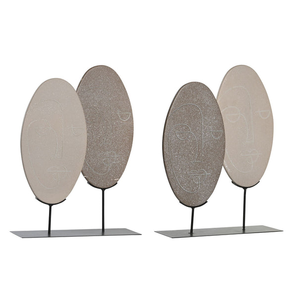 Moderni Koristehahmo Beige Vaaleanruskea 27x8x35,5 cm