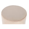 Samettinen Jalkatuki Beige ja Burgundi 40x40x42 cm