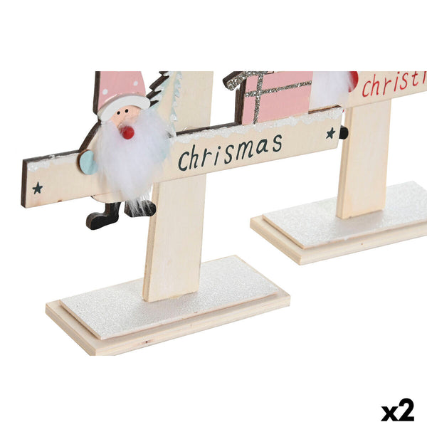 Joulukoriste DKD Home Decor Puu 17,5 x 5 x 38 cm