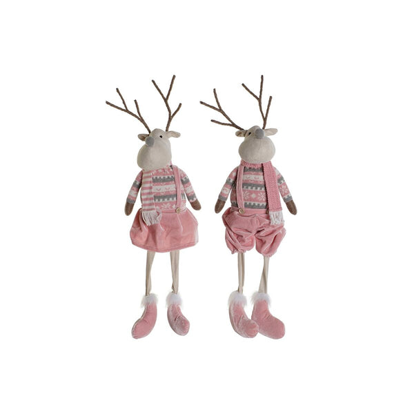 DKD Home Decor Joulukuusen Koriste Poro 2 kpl