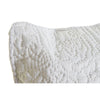 DKD Home Decor Kukka-aiheinen Valkoinen Polyesterityyny