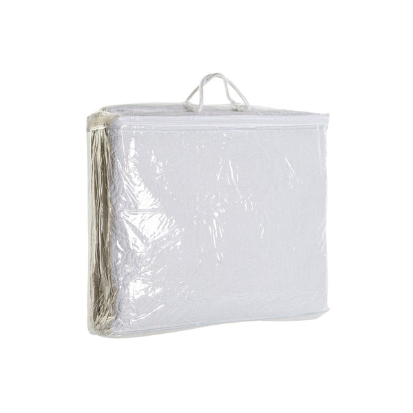 Valkoinen Vuodepeite DKD Home Decor 270x270 cm