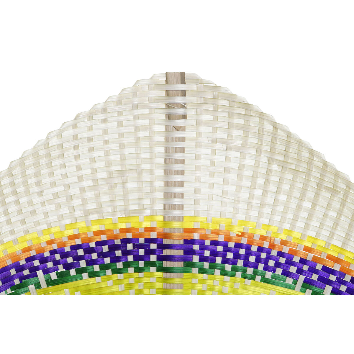 Bambu Seinäkoriste Oranssi ja Luonnollinen 40x32 cm