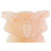 DKD Home Decor Pinkki Suolalamppu Akaasiapohjalla