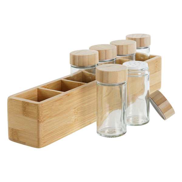 Bambumausteteline DKD Home Decor