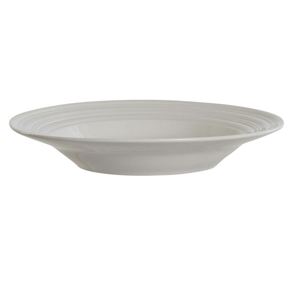 Valkoinen Posliinilautanen 20 cm - DKD Home Decor