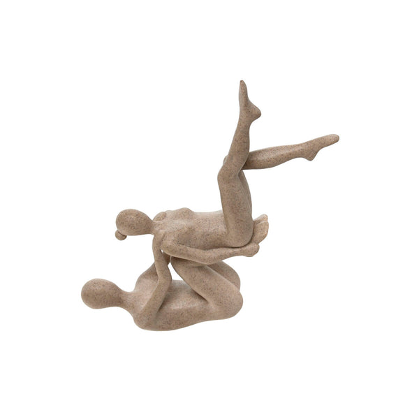 Koristehahmo Beige Yoga 20 x 10 x 50 cm