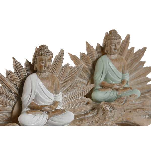 Buddha Koristehahmo Valkoinen ja Vihreä