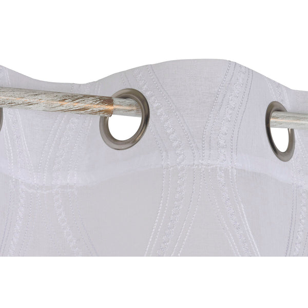 Valkoiset Verhot Home ESPRIT 140 x 260 cm