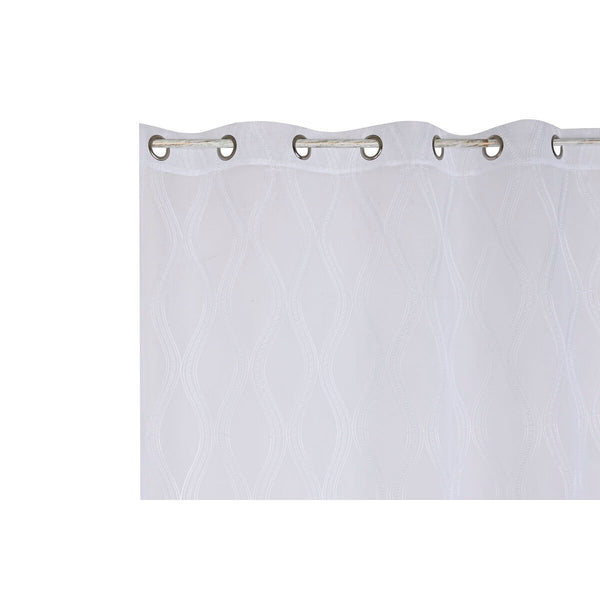 Valkoiset Verhot Home ESPRIT 140 x 260 cm