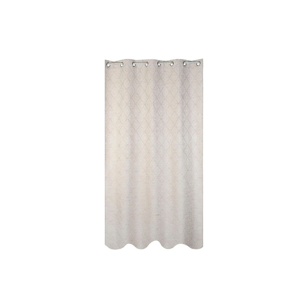 Beige Polyesteriverho 140 x 260 cm