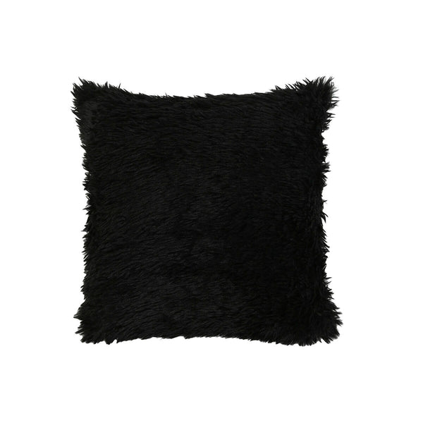 Musta Tyyny 45 x 45 cm Vetoketjukiinnityksellä
