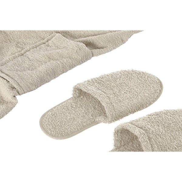 Miesten Beige Aamutakki Puuvillaa