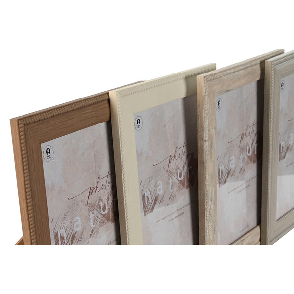 Kuvakehys Home ESPRIT Ruskea Beige Kerma