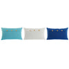 Sinivalkoinen Tyyny Home ESPRIT 50x15x30 cm (3 kpl)