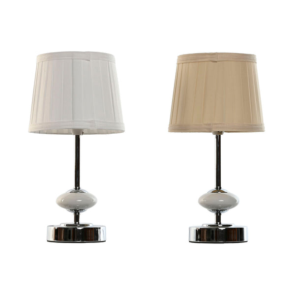 Home ESPRIT Pöytälamppu Valkoinen Beige