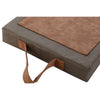 Ruskea Lattiatyyny Puuvilla Polyesteri 40x25x4 cm