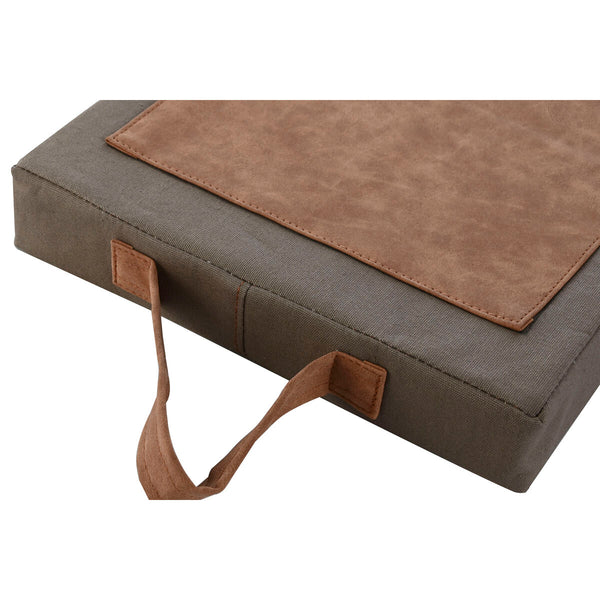 Ruskea Lattiatyyny Puuvilla Polyesteri 40x25x4 cm