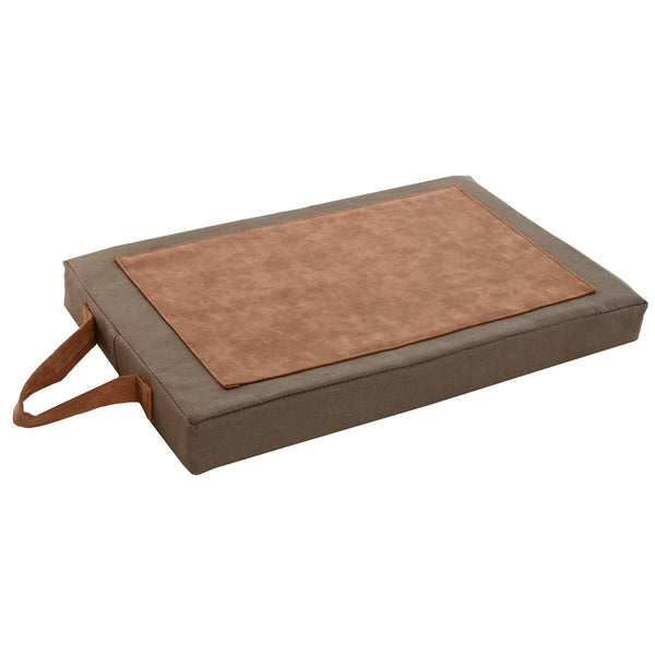 Ruskea Lattiatyyny Puuvilla Polyesteri 40x25x4 cm