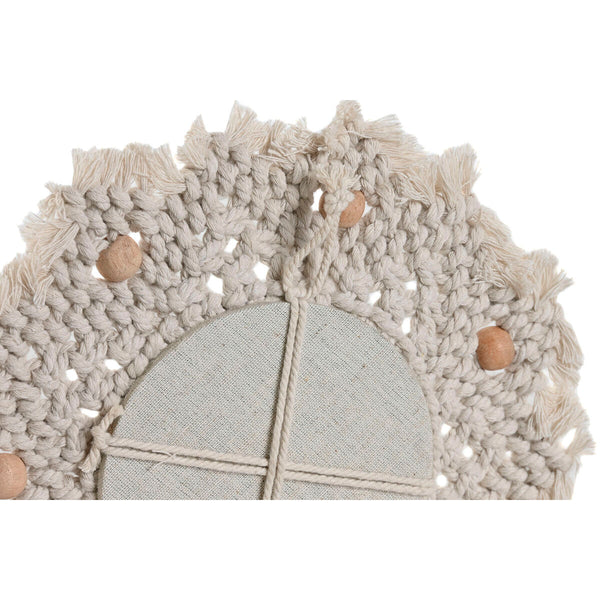 Boho Peili Setti Home ESPRIT Valkoinen 3 kpl
