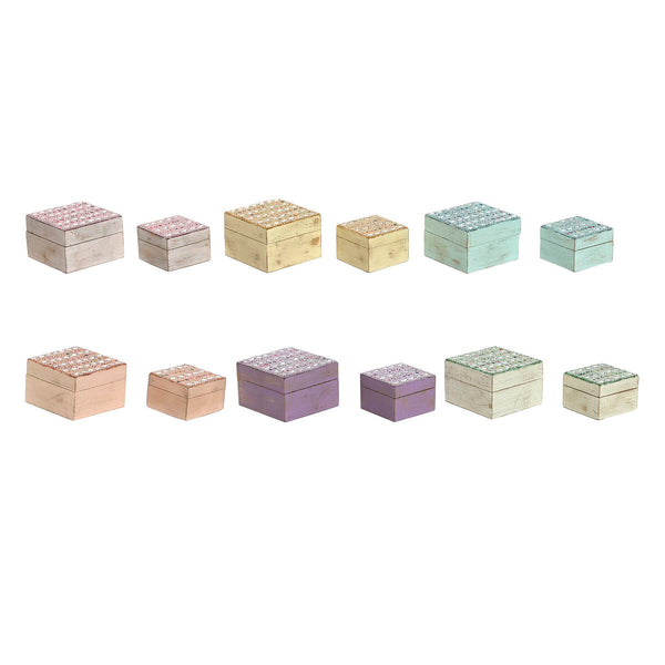 Korurasia Mangopuusta Monivärinen 10 x 10 x 6 cm