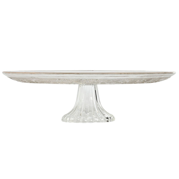 Kristallilautanen Kullatulla Reunalla 33 cm