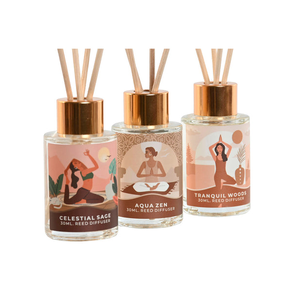Ilmanraikastin Home ESPRIT Kaupunki 30 ml (3 kpl)