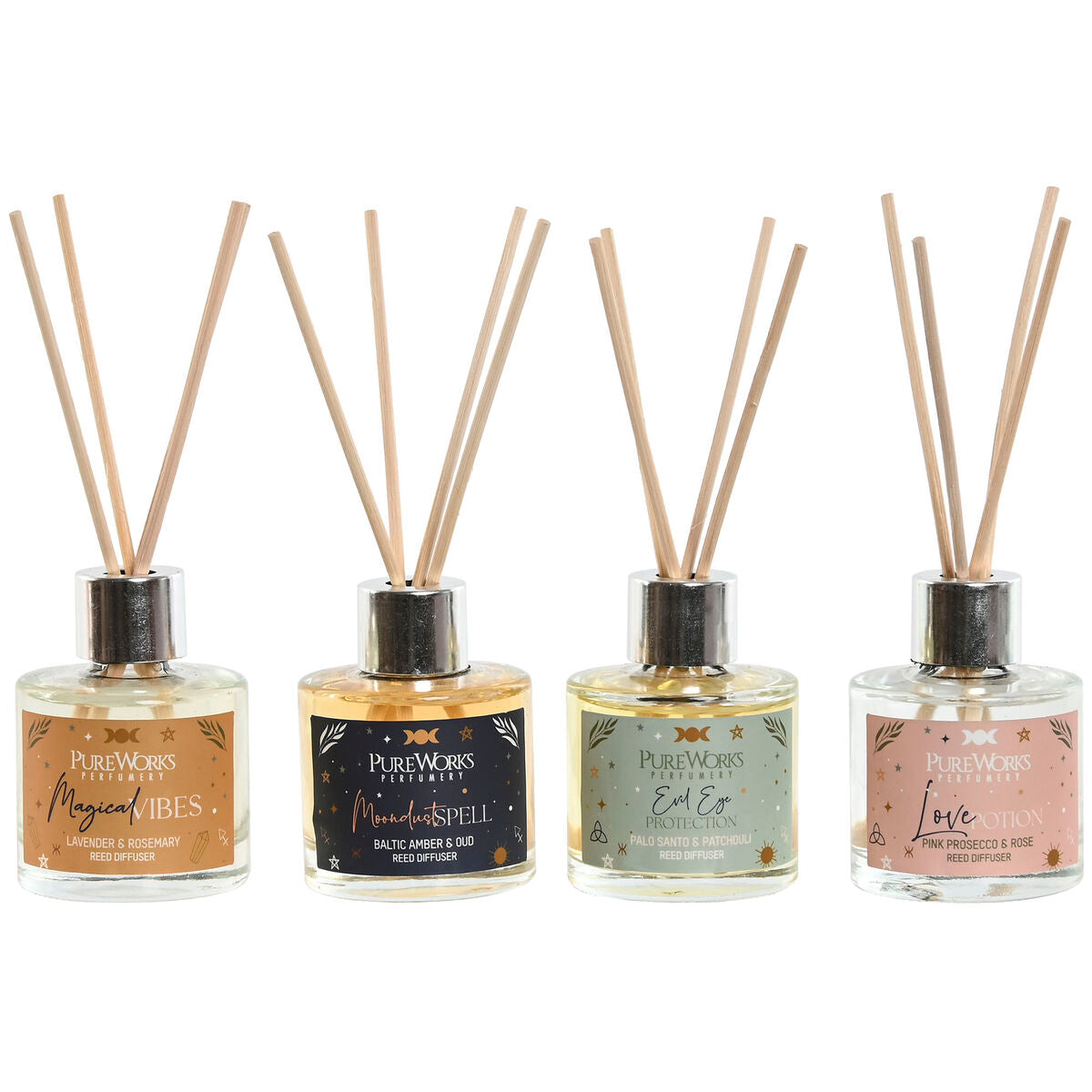 Home ESPRIT Ilmanraikastin 50 ml, 4 osaa