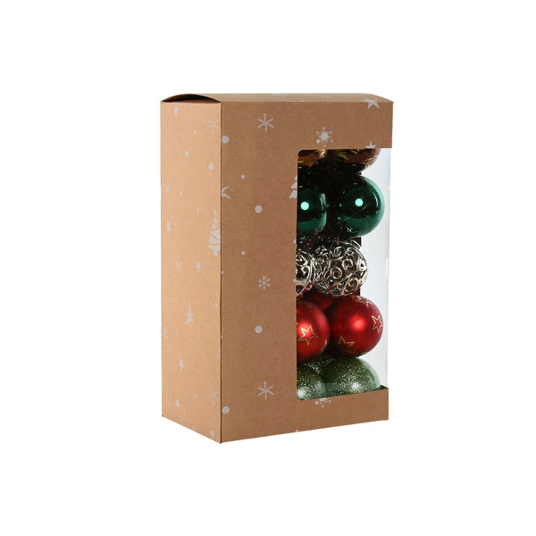 Moniväriset Joulupallot 30 kpl PVC